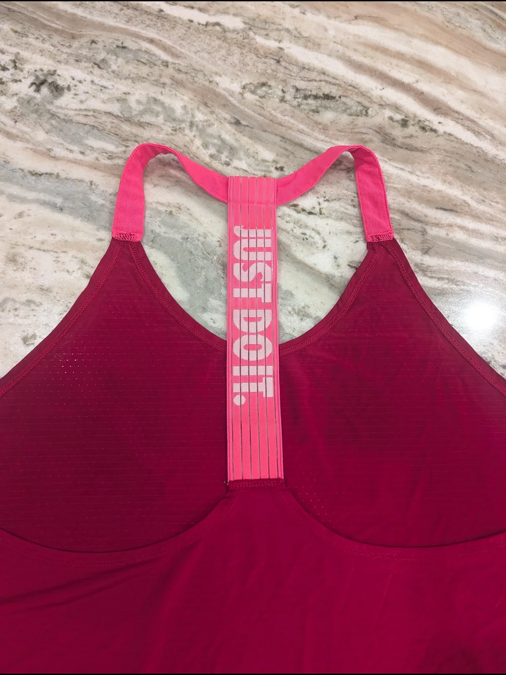 Nike Women’s Pink Racerback Tank Top - Picture 8 of 9